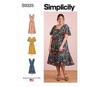 Simplicity Patron Robe pour Femme SS9329U5 – Tailles 44-46-48-50-54, U5 (16-18-20-22-24)