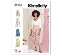 Simplicity SS9472U5 Jupe/pantalon pour femme Taille 44-46-48-52-54