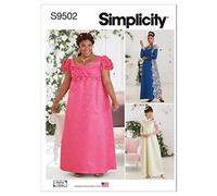 Simplicity SS9502AA Patron de couture pour costume de femme Code S9502 Taille 38/40/42/44/46