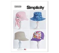 Simplicity SS9509A Chapeaux pour adultes et enfants A XS-S-M-L/XS-S-M-L