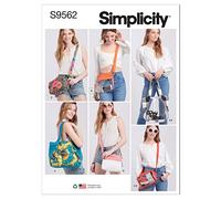 Simplicity Sac fourre-tout SS9562OS, sacs et pochette, Taille unique