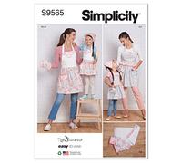 Simplicity SS9565A Tabliers et accessoires pour enfants et femmes A S - L