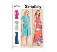 Simplicity SS9600U5 Robe pour femme U5 (16-18-20-22-24)