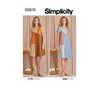 Simplicity SS9615A Robe pour femme A (XS-S-M-L-XL)