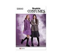 SIMPLICITY SS9843U5 Costume pour femme U5 (16-18-20-22-24)