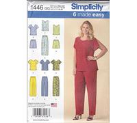 Simplicity us1446gg Taille GG Six en Facile à Tirer sur Le Haut et Pantalon pour Femme ou pour Homme