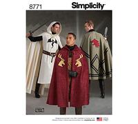 Simplicity US8771OS Costumes, taille unique
