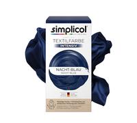Simplicol 1818 simple Textile Coloration dans la machine à laver, contenu du complet avec Teinture, poudre, Nacht-blau 1808, 1 Pack