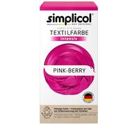 Simplicol Peinture de Textile Intensif Tous En 1 Rose - Berry Couleur Avec