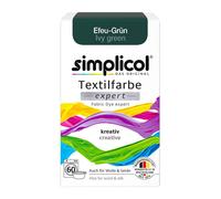Simplicol peinture textile expert pour la coloration créative en vert lierre