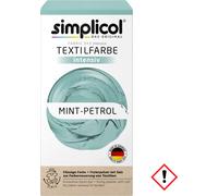 Simplicol peinture textile intense Mint Petrol Set peinture et fixateur