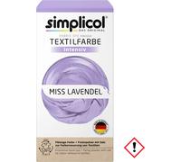 Simplicol peinture textile intense Miss Lavande peinture liquide, fixateur (1 paquet)