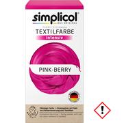 Simplicol peinture textile intense Pink Berry Set peinture et fixateur