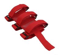 Simplifiez la sécurité avec ce support d'extincteur réglable conçu pour toutes les années de modèle de Jeep pour Wrangler '97 '18 (rouge)