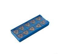 Simplifiez vos tâches de travail des métaux avec cette sélection robuste de dix lames de tour CNC certifiées modèle 16IR AG60