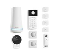 SimpliSafe 10 Piece Wireless Home Security System with Outdoor Camera- Optional 24/7 Professional Monitoring - No Contract - Compatible with Alexa and Google Assistant