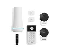 SimpliSafe 7 Piece Wireless Outdoor Camera Home Security System - Optional 24/7 Professional Monitoring - No Contract - Compatible with Alexa and Google Assistant