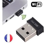 SIMPLISIM: DONGLE CLE WIFI USB Adaptateur Sans Fil Réseau Wireless 150 Mbps 802.11n/g/b 48h