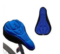 SIMPLISIM: Housse DE Selle VÉLO Confortable Confort 3D VTT Doux Protection Gel Silicone (Bleu)