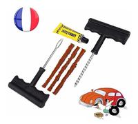 SIMPLISIM: Kit de Réparation Rapide Tubeless Crevaison Pneus Voiture Moto Scooter Secours