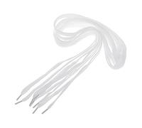Simpls 2 paires de lacets plats blancs, Blanc., 120x0.8cm