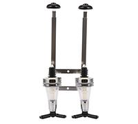 Simpls Lot de 2 bouteilles d'alcool avec bec verseur - Support mural pour