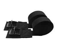 Simpls Lot de 2 crampons en plein air Sangle de planche de surf kayak Support de toit Came Boucle Corde Attache Haut Rack Ceinture pour voiture vélo Sangle