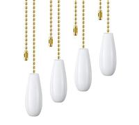 Simpls Lot de 4 chaînes de rallonge pour ventilateur de plafond