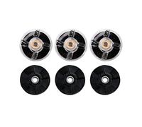 Simpls Lot de 6 pièces pour boîte de vitesses et engrenages à feuille, compatibles avec les mélangeurs MB1001 250 W