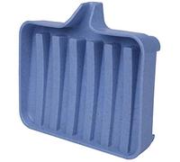 Simpls Porte-éponge - Étagère de rangement - Boîte à savon - 1 porte-savon - Porte-savon de douche - Bleu