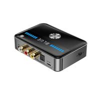 Simpls Récepteur Émetteur Bluetooth 5.3, Adaptateur Audio Numérique-Analogique HiFi NFC DAC Noir