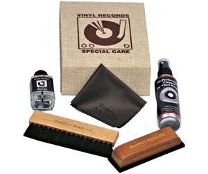 Simply Analog Delux Cleaning Boxset Brun - Entretien vinyle