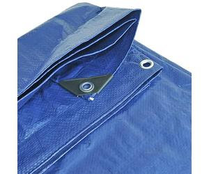 Simply Bâche Robuste 90 g/m² TARP001 2 x 3 m, bâche imperméable pour véhicules, Jardins et projets de Maison, Bleu