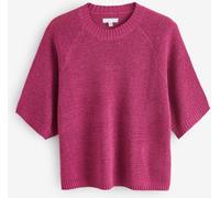 Simply Be Simply Be Pink Stripe Knitted Peplum Top