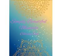Simply Beautiful Mandala Coloring Book
