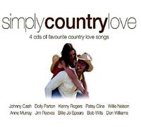 Various - Simply Country Love (Coffret 4 CD)