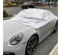 Simply CTC2 Housse de Protection imperméable pour Voiture avec élastique et Ajustement sécurisé - Protection Contre Le Gel, la sève des Arbres, la poussière et Plus - Véhicules de Taille Moyenne,