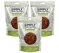SIMPLY FROM NATURE Meat Noodles Boulettes avec cerf et sanglier 3 x 80 g