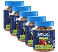 SIMPLY FROM NATURE Smart Bites - Friandises de sanglier pour chiens - 5x130 g