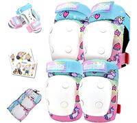Simply Kids Protection Roller Enfant I Genouillère Coudières et Protège-Poignets pour Fille Garçon I Protection Skateboard Enfant avec Sac Mesh I Vélo Trotinette Draisienne Ski Patinage