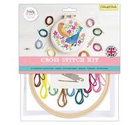 Simply MAKE Kit de broderie au point de croix pour adultes - Cadeau parfait pour tout amateur de créativité et de loisirs créatifs - Idéal pour les débutants - Créez vos propres travaux manuels