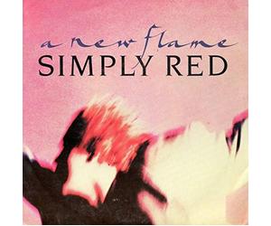 SIMPLY RED - A NEW FLAME 7" (45) UK WEA 1989 B/W MORE (YZ404) PIC SLEEVE