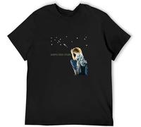 Simply Red Mick Hucknall Stars Band Album CD Artwork Image Cover & Logo Indie Print B Casual Custom Short Sleeve Cotton T Shirt Black 3XL