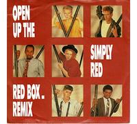Simply Red - Open Up The Red Box [7" Single, Remix, DE, WEA 248 628-7]