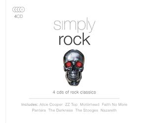 SIMPLY ROCK Primal Scream, The Jesus And Mary Chain, Raven 4 CD NEUF