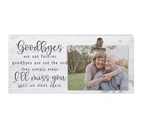 Simply Said CLP1253 Panneau commémoratif en bois avec inscription « I'll Miss You Until We Meet Again » 30,5 x 14 cm