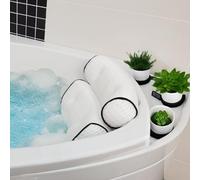 Simply Serene Coussin de baignoire pour la tête et le cou - Coussin de qualité spa pour la relaxation - Accessoire de salle de bain et cadeaux