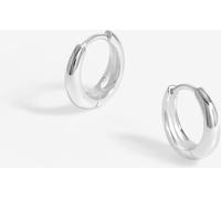 Simply Silver Simply Silver Silver Tone 925 Polished Mini Hoop Earrings