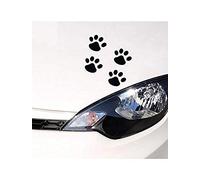 Simply ST23 Lot de 12 Autocollants Stickers Vinyle Exterieur de qualité, faciles à appliquer et à enlever, pour Voiture, camionnette, Noir