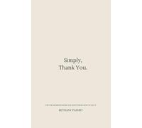 Simply, Thank You